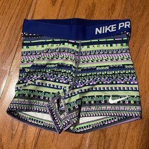 Nike spandex shorts